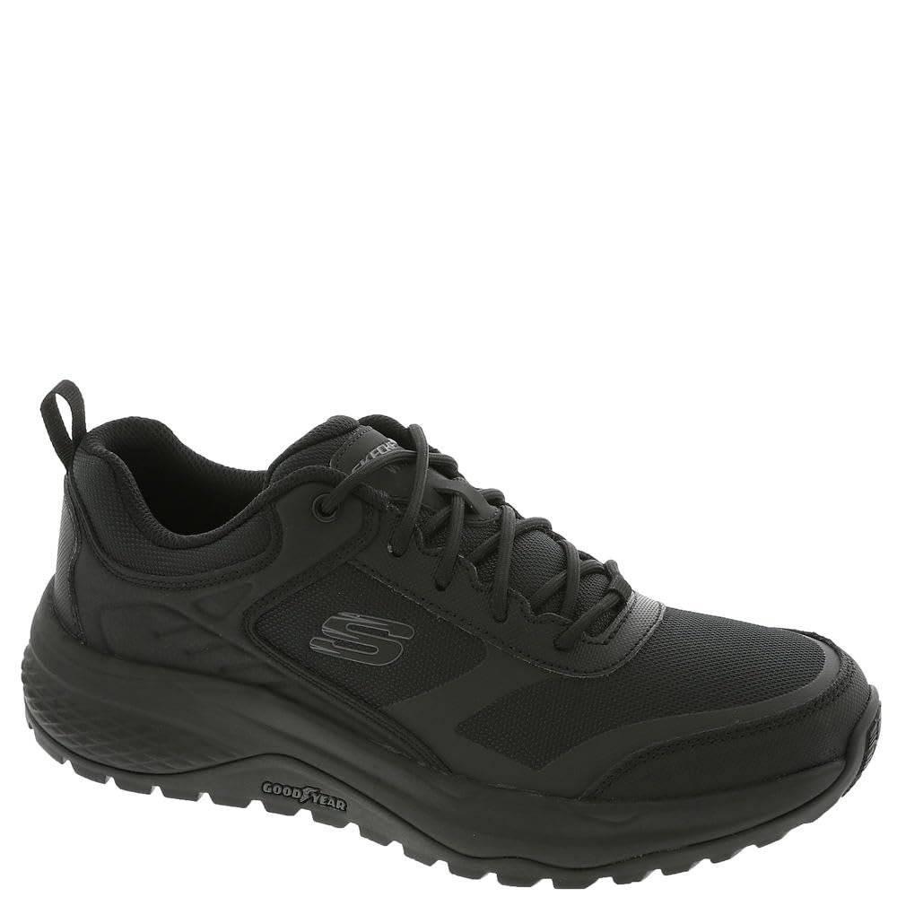 Skechers Men's Work Street Treader SR Food Service Shoe, BLK, 14
