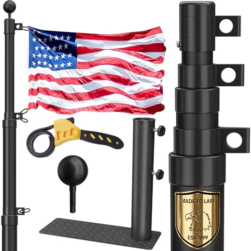 FFILY 25FT Tailgate Flag Pole