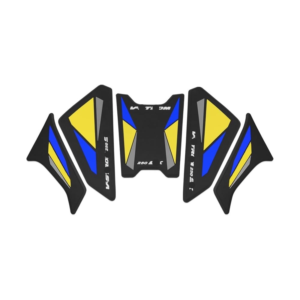 Tank Pads for V-Strom 250SX for Vstrom 2023-2025 Fuel Tank Stickers Motorcycle Traction Pads Anti-Slip