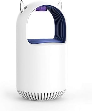 Electric Bug Killer Small Portable Mosquito Killer Lamp No Radiation Indoor Home Bedroom Baby Outdoor Pregnancy Mute White
