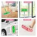 8Pcs Reusable Microfiber Mop Pads Compatible with Swiffer Sweeper，Dry Sweeping Cloths & Wet Mopping Cloths Washable Wet Pads for Hardwood Surface Floor Cleaning