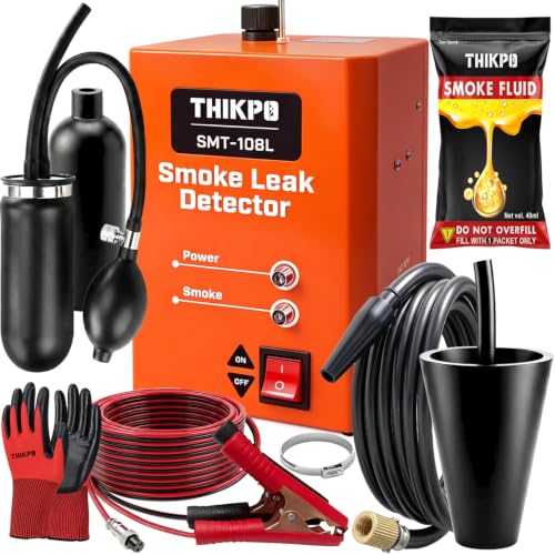 THIKPO Automotive Smoke Machine, 40ML OEM Approved Smoke...