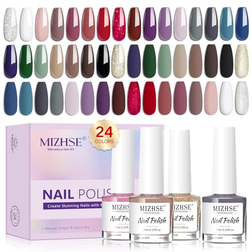 MIZHSE Quick Dry Set 24 Colors