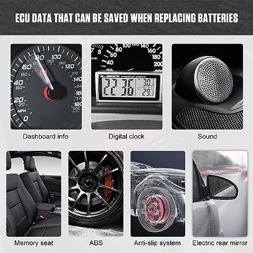 BT30 OBD Netzteil Werkzeug Auto ECU Notstromversorgung Clip Batterieklemme OBD2 Adapter