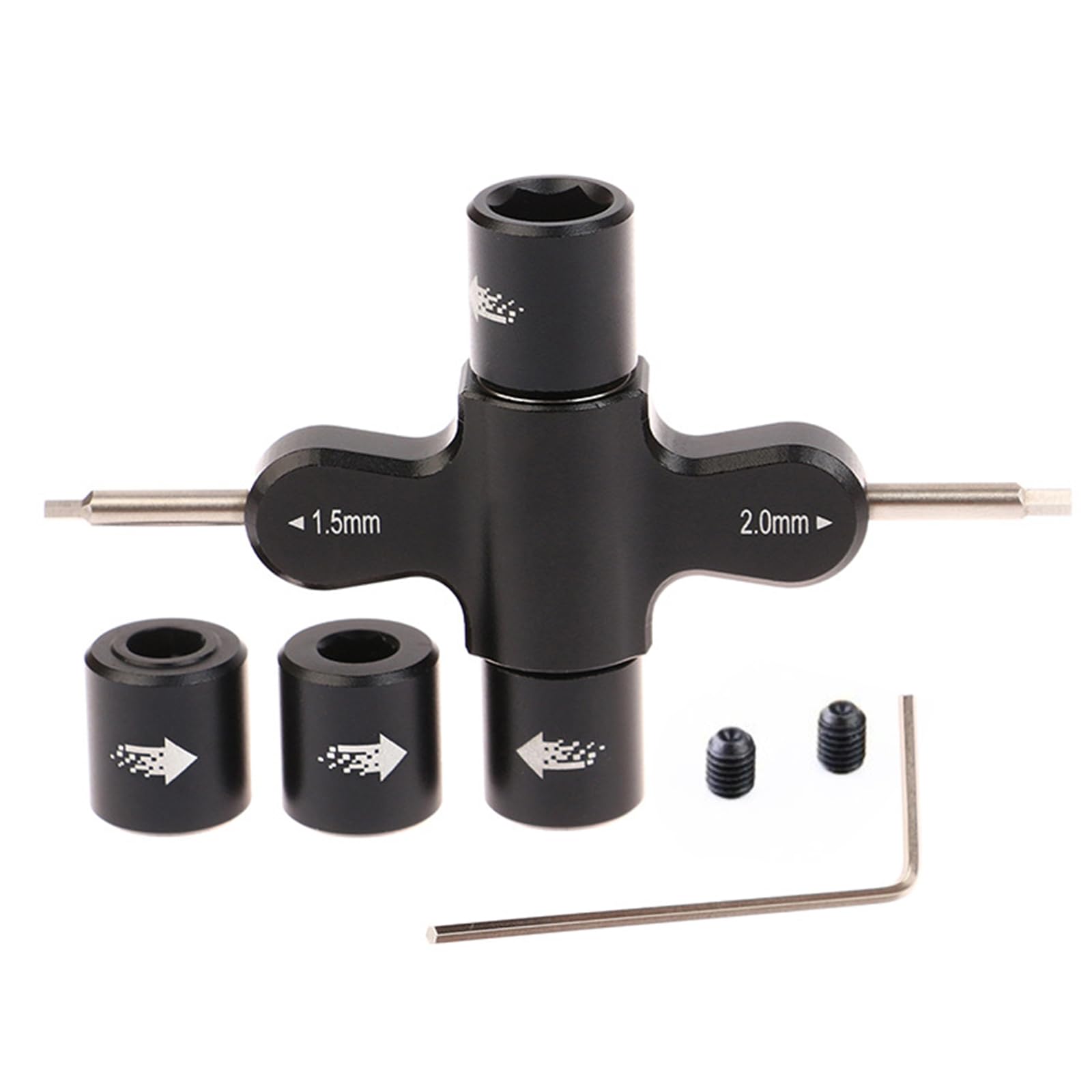 YROHGKPN Ergonomic Ratchets Wrench Quick Releases Bearing for Model Aircraft Assembly and Electronic Component Installation Hexagonal Set