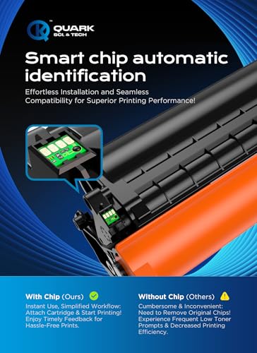 Toner W1350A 135A noir avec puce Quark pour télétravail efficace sur HP LaserJet M234dw et M209 - 5