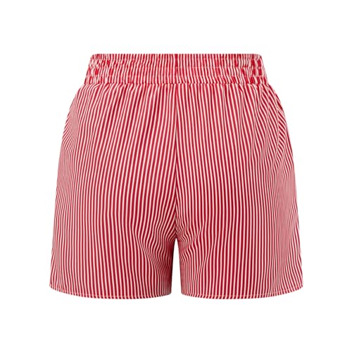Image of Y2k Women Gingham Boxer Shorts Low Rise Micro Pajamas PJ Sleep Short Pants Plaid Sleepwear Sleeping Lounge Bottoms