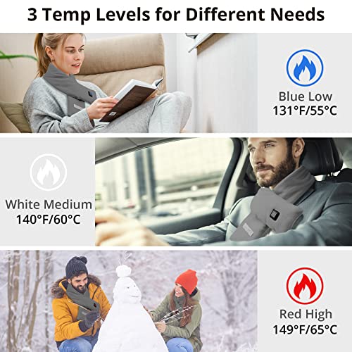 AKASO-Heated-Neck-Wrap-with-5000mAh-Power-Bank-Electric-Heating-Pad-for-Neck-Pain-Relief-and-Stiffness AKASO Heated Neck Wrap with 5000mAh Power Bank Electric Heating Pad for Neck Pain Relief and Stiffness