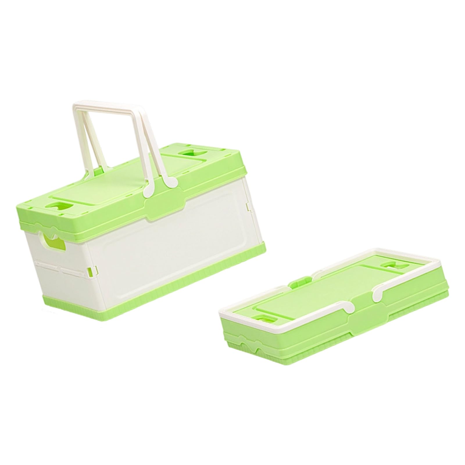 ZEPFJHE Space Efficient Foldable Storage Organiser Multipurpose Folding Box Camping Supplies Home Items Container Outdoor Organiser