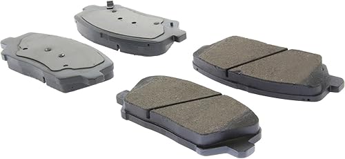 Juego de pastillas de freno de disco delantero compatibles con Kia Forte Koup SX 2017 PC-381689