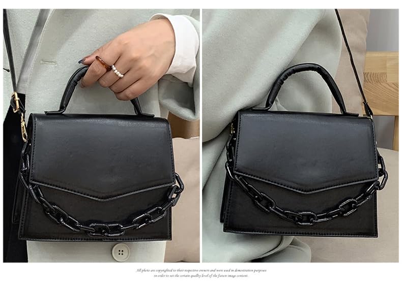 Image of BIBDOO Mini Purses for Women Small Handbag Cute Crossbody Bag (Black)