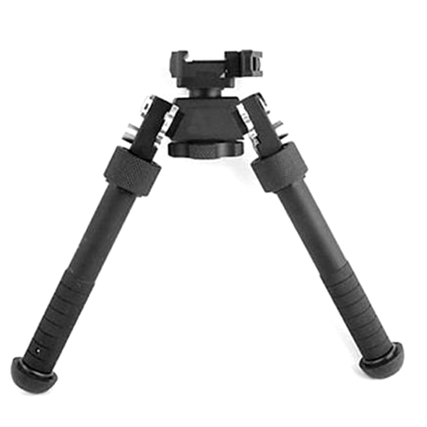 BIPOD ÚNICO 360 ° Rotación de Altura Ajustable Bi Pods para Rifles, palitos de Disparo portátiles Plegables Removibles rápidos para la Estabilidad de los Rifles de Caza y Disparos Objetivo, bípodo, B