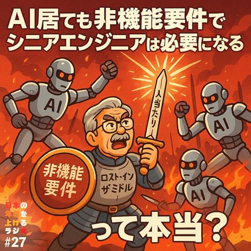 『AI居ても非機能要件でシニアエンジニアは必要って本当? #27』のカバーアート