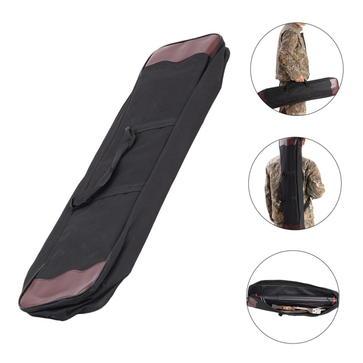 FOYTOKI Takedown Case Portable Cases for Hunting Compound Case Accessories Bag
