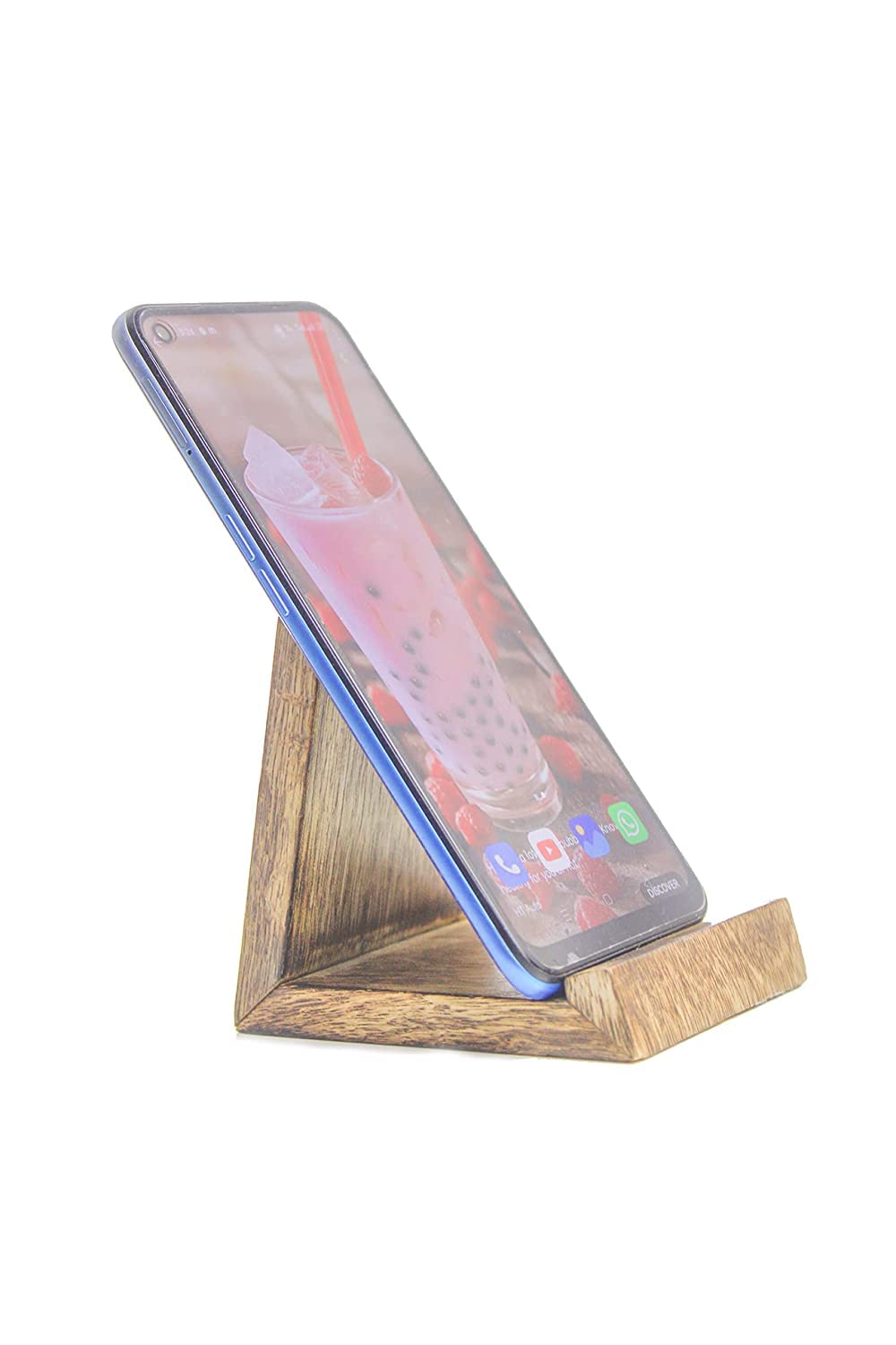 The Art Of International Handcrafted Wooden Mobile Stand & Cell Phone Holder Stand Non Slip Stable Desktop Phone Stand,iPad,Tablets Facetime Holder for Desk (B0BLLVYVXJ) Amazon Price History, Amazon Price Tracker