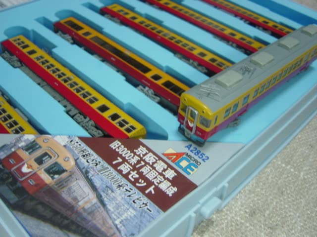 マイクロエース 2852 京阪電車 旧3000系 テレビカー 7両 A2852 京阪電車 旧3000系・7両固定編成 7両セット - Nゲージ専門