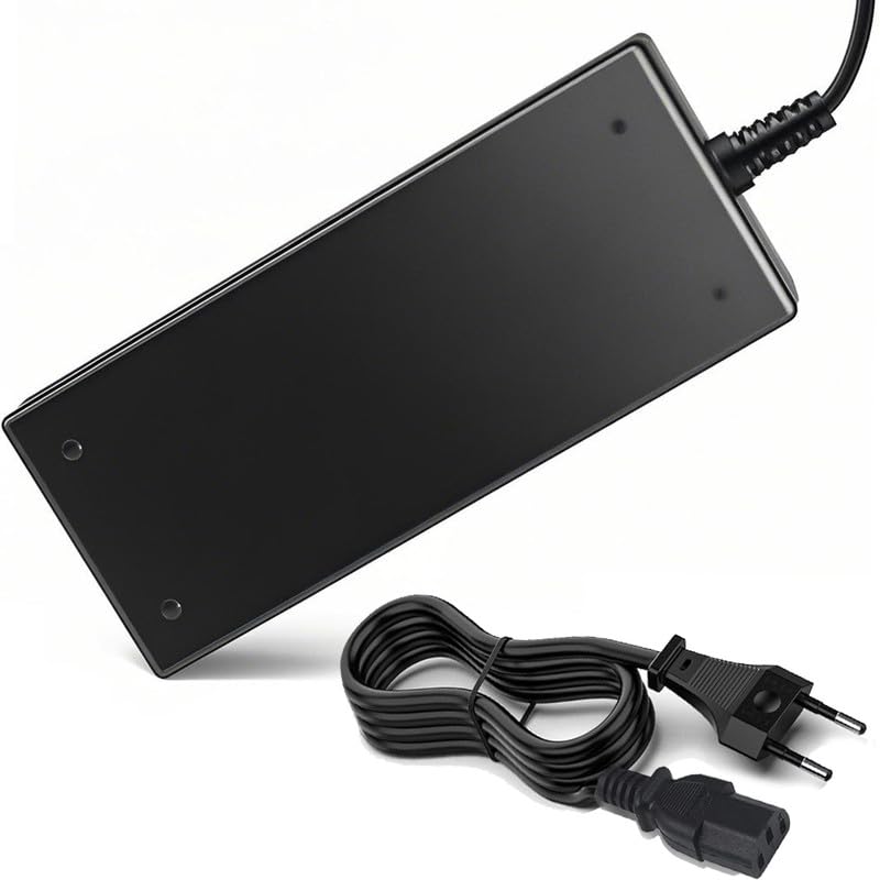 Oxiiert - Adaptador (12 V, 4 A, compatible con el sintetizador de teclas, Korg KromeEX Krome EX 61 Teclas, 73 Teclas, 76 Teclas, 88 Teclas, Estación de trabajo musical Krome-61, Krome-73, Krome-88,