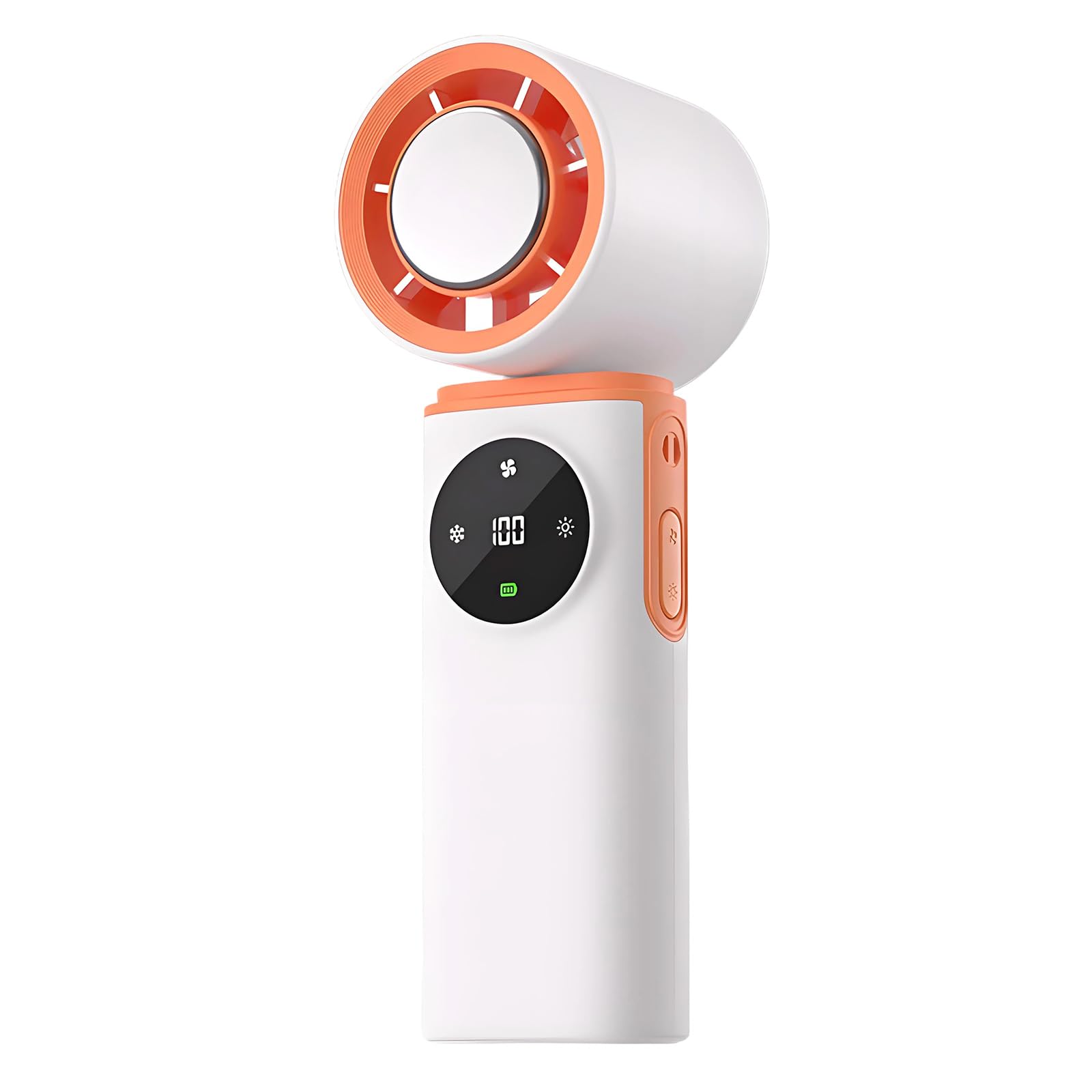CAZSTYK Cooling Fan Quiet Digital Display USB Rechargeable with Cold Compress Handheld Fan Portable Usb Rechargeable