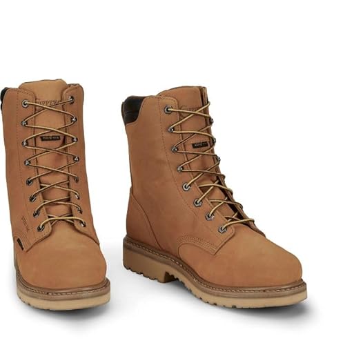 USA Brahma メンズ ブラック スチール トゥ ブーツ 安全靴 Brahma Men's Combustion 6