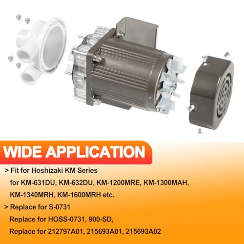 Motor de reemplazo para máquina de hielo YMT S-0731 miniatura 2