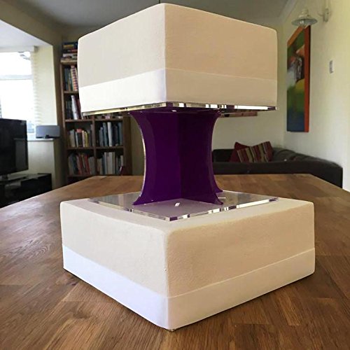 cake Pillars quadrato solido, Purple, Base 25 cm, Top 23 cm