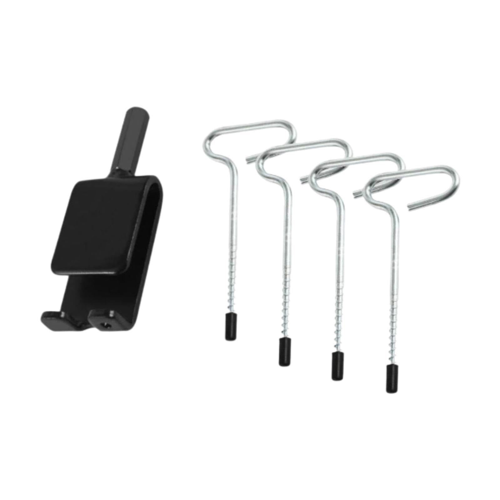 CALANDIS™ Ice Anchor Tool Kit with 4 Threaded Pegs for Ice House Anchors Night Fishing | Ice Fishing Accessories | Fishing Equipment | Fishing-image-28
