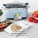 GreenPan Elite Electric Slow Cooker Cookbook, Hardcover, 50 Simple Step Recipes, Breakfast Lunch Dinner Dessert Meals, Quick Easy Tips
