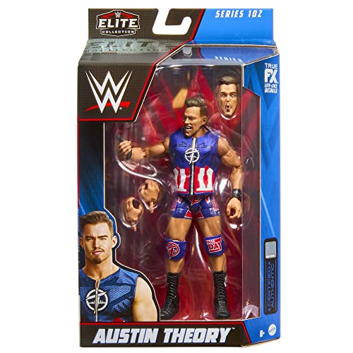 Austin Theory (rosso, bianco e blu) - WWE Elite
