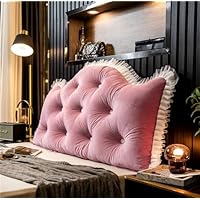 Amazon｜単色 ウェッジ枕 120*80cm ヘッドボードクッション