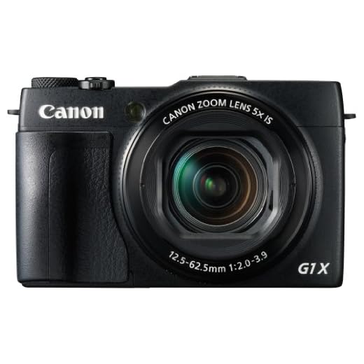 Canon Powershot G1X Mark II - Cámara compacta de 12.8 MP (Pantalla de 3", Zoom óptico 5X, estabilizador Digital, vídeo Full HD, GPS a través de móvil, WiFi), Negro