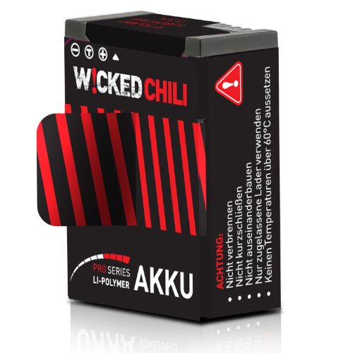 Wicked Chili 1180 ma Batteria e Caricatore