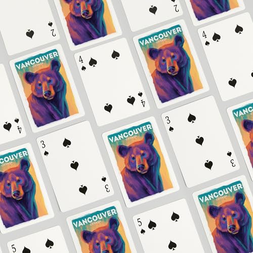 Lantern Press Naipes Poker Black Bear, 52 Cartas miniatura 4