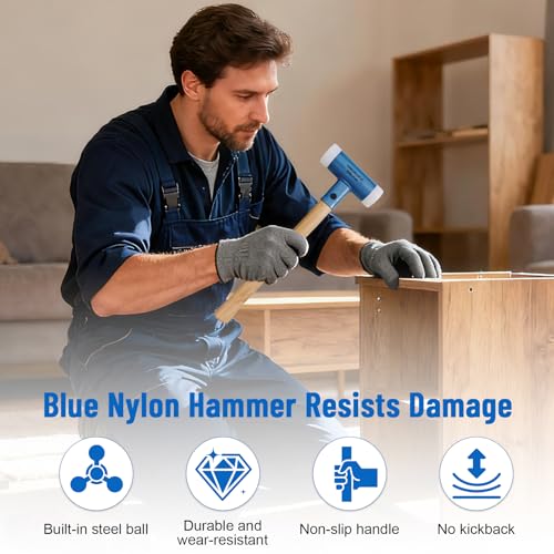 Dead Blow Nylon Hammer with Steel Shot