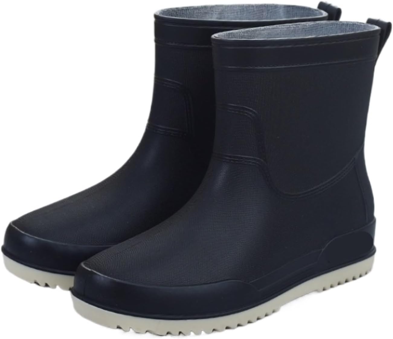 Outdoor Work Booties Women's Outdoor Anti Slip Rain Boots Waterproof Short Tube PVC Water Shoes Outdoor Gardening Work