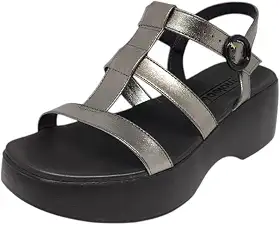 Sandália Feminina Plataforma Média Conforto Clássica Moleca