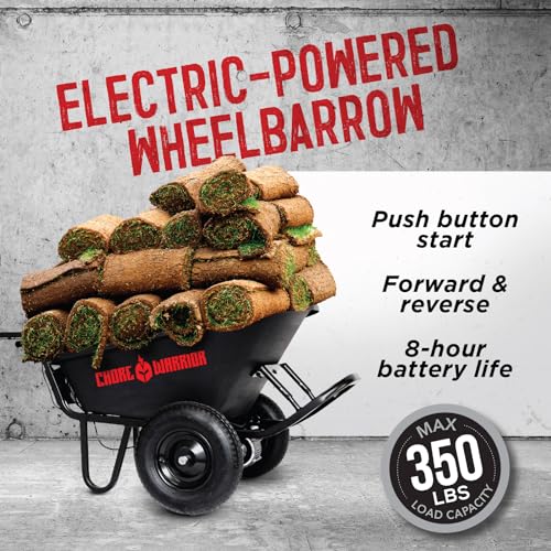 Heavy Duty Electric Wheelbarrow Cart