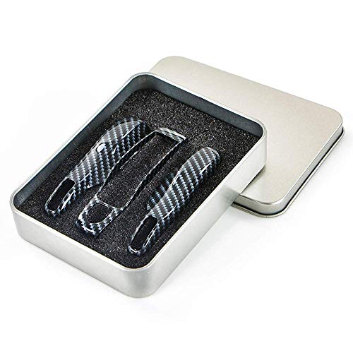 AeroBon 3-Piece Painted Key Cover/Key Fob Shell Cover Compatible with Porsche Key Shell (MK1)
