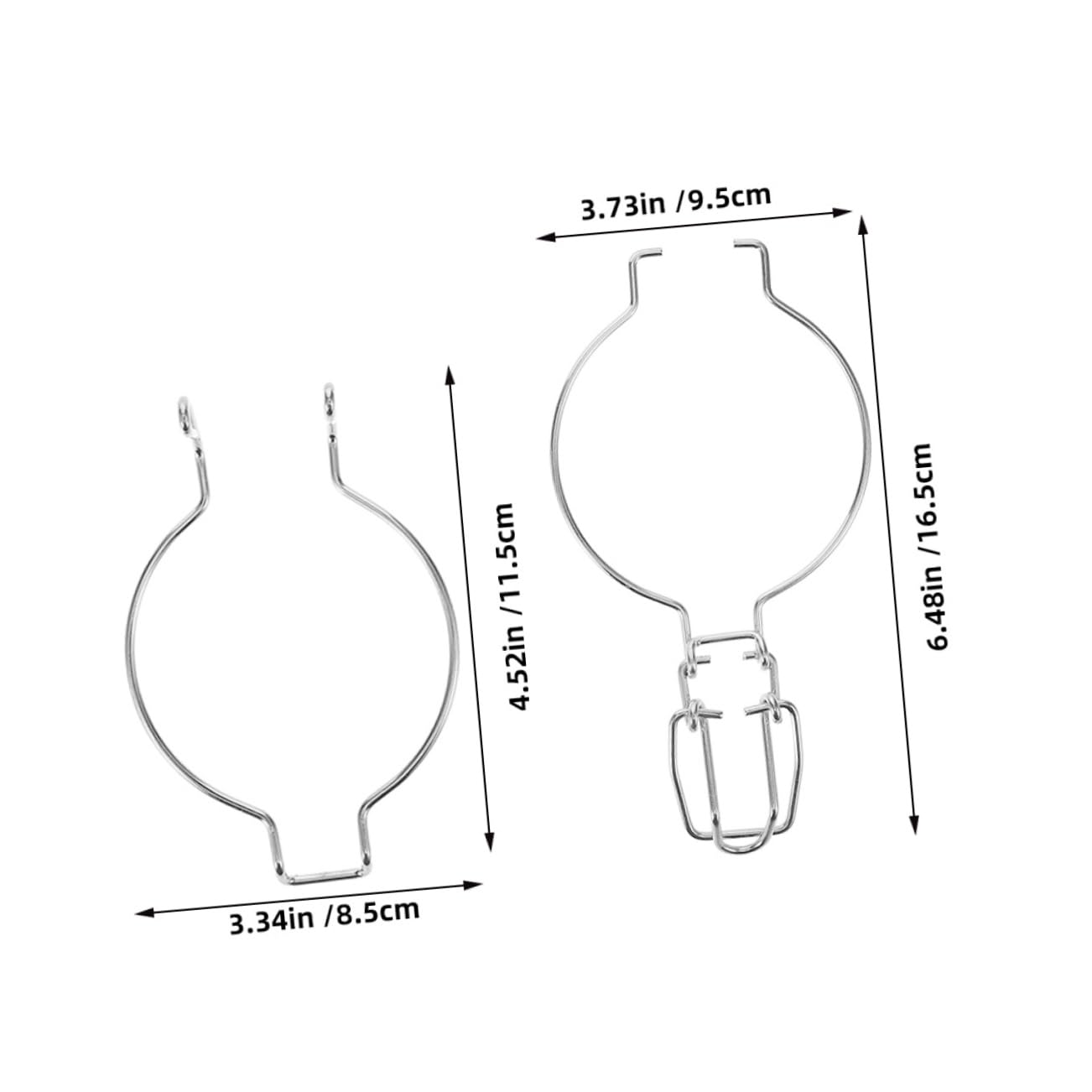 12pcs Stainless Steel Jar Wire Clamp Secure Canning Jar Sealing Clips for Food Storage and Preservation User Friendly Design for Everyday Convenience