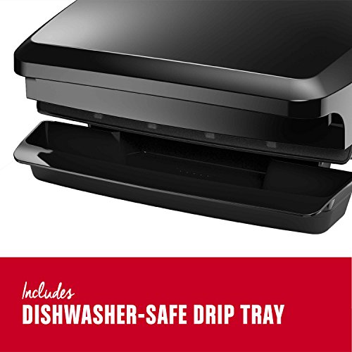 George-Foreman-GR340FB-4-Serving-Classic-Plate-Electric-Indoor-Grill-and-Panini-Press-Black George Foreman GR340FB 4 Serving Classic Plate Electric Indoor Grill and Panini Press Black