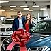 Big Car Bow - 18 Inch Giant Red Bow for Cars, Presents, Bikes, Christmas, Birthdays, Wedding, Party and Any Occasion.(1 Pack)