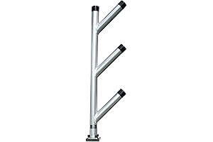 Bert's Custom Tackle MF-3492 Swivel 3 Rod Tree