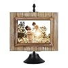 Lishay 7×5 picture frame farmhouse pedestal frame for standard sized photo  urban country home decor