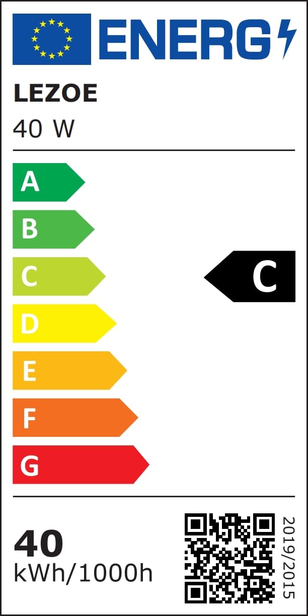 LEZOE LED Plafoniera impermeabile IP66 40W 150CM, 5600Lumens (140Lm/W) LED Tube Damp Proof, Lampada Stoccaggio 4000K Bagno, stanza umida, magazzino, cantina, garage, officina, cucina, ufficio