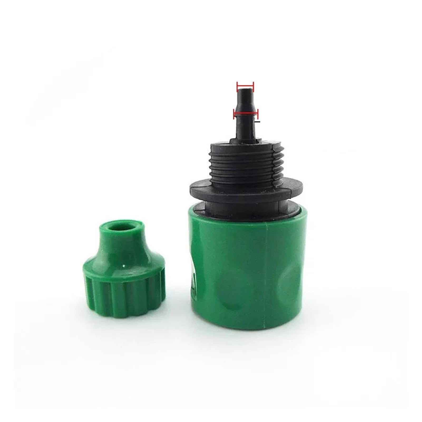 BFsaceqa 4/7mm 8/11mm Hose Barbed 4/7 Quick Connectors Garden Water Tap Drip Irrigation Coupling Gardening Tools D1(Connect 47,1PCS)