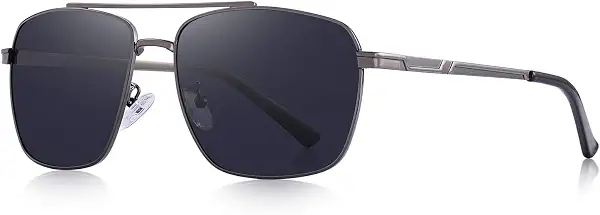 Rectangular Polarized Sunglasses for Men
