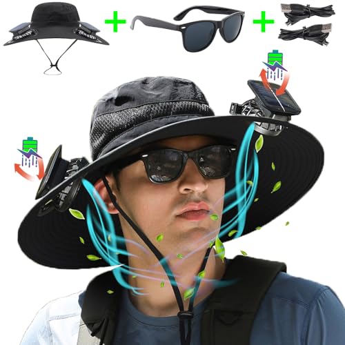 Image of 2026 Upgraded Fishing Hats with Sunglasses