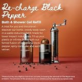Molton Brown Re-charge Black Pepper żel do kąpieli i pod prysznic wielokrotnego napełniania, 400 ml