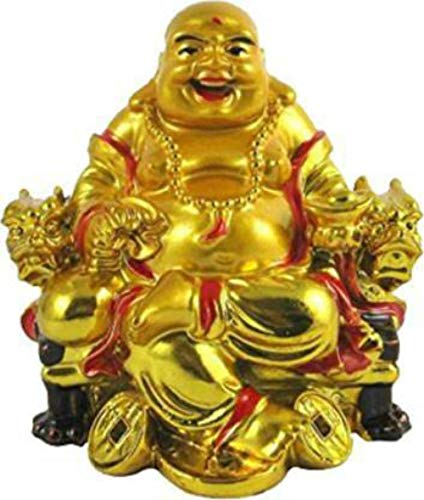 Lata Best Decorative Showpiece Chair Buddha