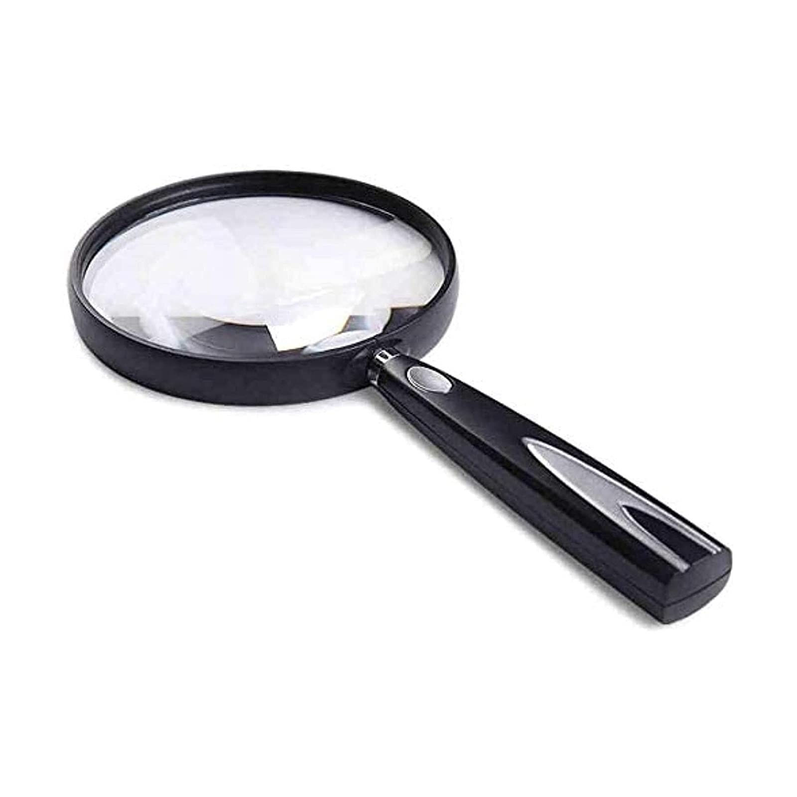 SaryEdge Magnifying glass Handheld Magnifying Glass Children's Old Man Reading HD Optical Electronic Repair Ancient Text Play Enlarge Mirror Magnifier,