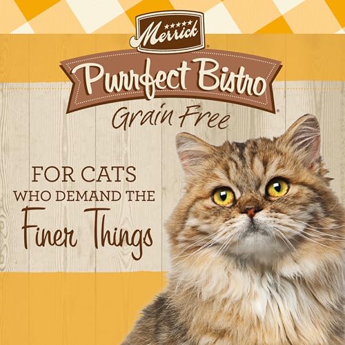 Merrick Purrfect Bistro Grain Free Real Chicken Adult Dry Cat Food, 12 lbs. - Image 4